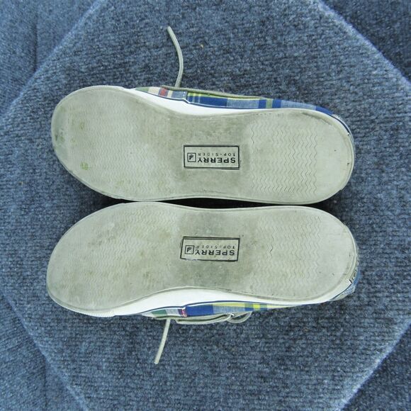 SPERRY Women Boat Shoe Multicolor Fabric Lace Up Size‎ 7.5 Medium - Picture 8 of 10